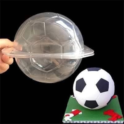 ACRYLIC FOOTBALL CHOCOLATE MOLD.