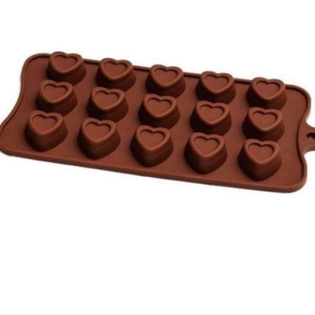 Silicone Chocolate Mold Heart Shape Available