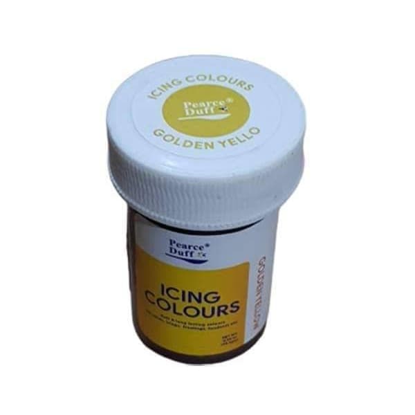 Pearce Duff Golden Yellow Icing Gel Color.