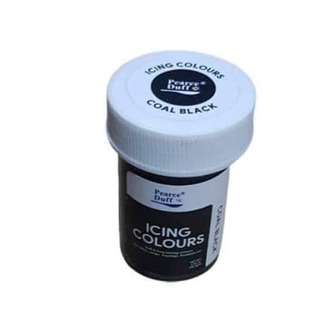Pearce Duff Black Icing Gel Color.