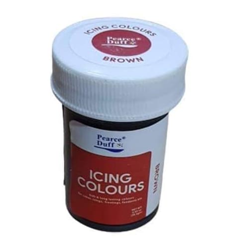 Pearce Duff Brown Icing Gel Color.