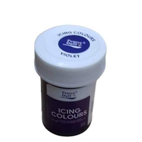 Pearce Duff Violet Icing Gel Color.