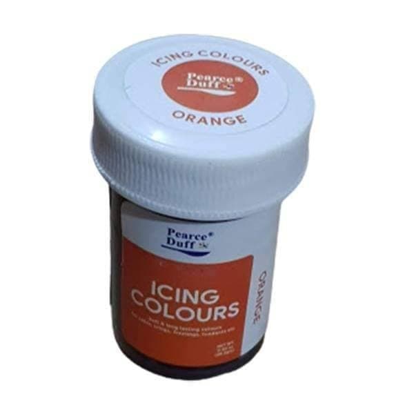 Pearce Duff Orange Icing Gel Color.