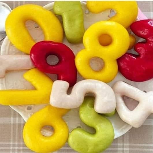 Numeric Cookie Cutter Stainless Steel 9 Pcs Pack.